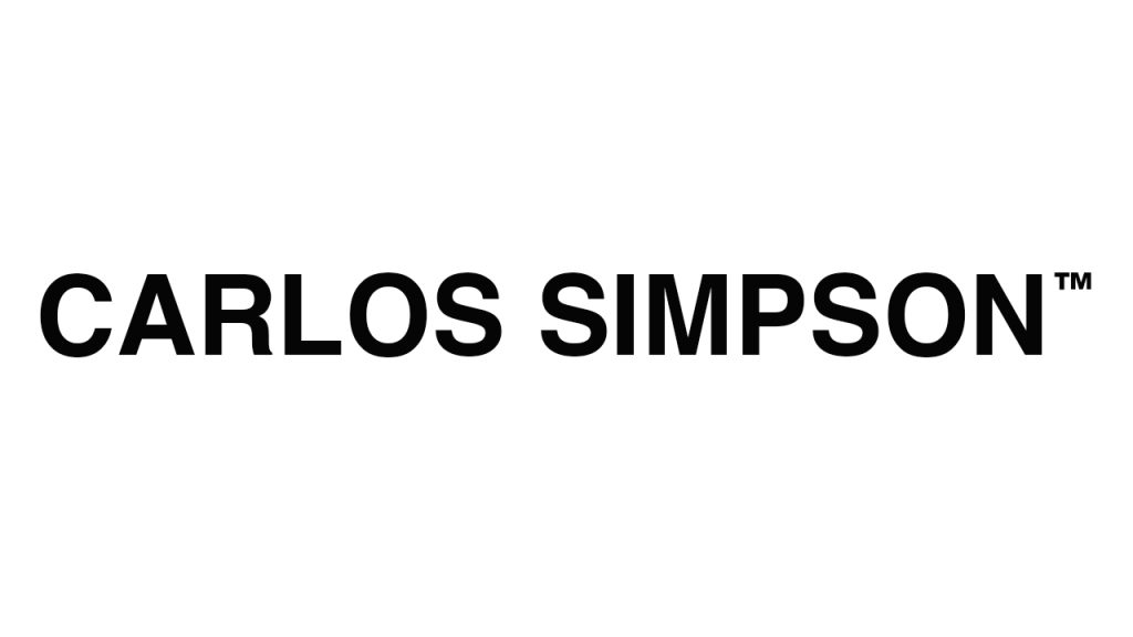 CARLOS SIMPSON is a registered trademark of Carlos Simpson (Design studio) London United Kingdom.