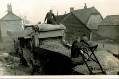 Threshing Machine at Wood End