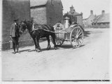 Milk Cart - Priors Field Farm - photo Tim Rose