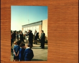 Prime Minister John Major visits the School, September 1991