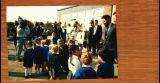 Prime Minister John Major visits the School, September 1991