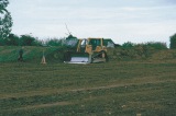 Levelling of the site for the new village hall