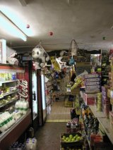 Inside Tony Rowell's shop in 2002, which is now the hairdressers.