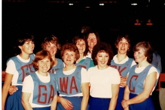 Bluntisham Ladies Netball Team (Jean Dench)