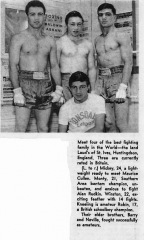 Boxing - Bluntisham Laud brothers - provided by Malcolm O'Neil