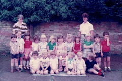 Bluntisham Playgroup - Jean Dench and Margaret Robinson