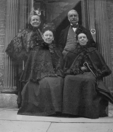 Tebbutt Family - Walnut Trees front door