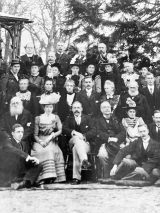 The Wedding of CG Tebbutt to Katherine Warren in October 1899.