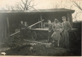 David Godfrey with his father Philip Godfrey at Manor Farm