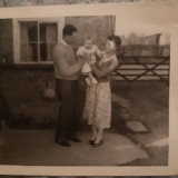 Dennis, Jayne & Olive Albon 1960