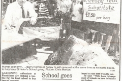 Compost for school - St Helen's School, 1989 (Elaine Gebbie)