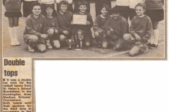 St Helen's School are netball winners (Elaine Gebbie)