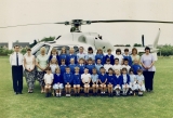 St Helens 2001 Helicopter visit