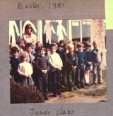 Easter 1981 Jane's class (Shirley Purvis)