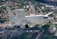 Fuselage Sections for First RAF E-7 Wedgetail Aircraft Arrive at Conversion Site in Birmingham