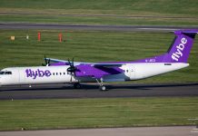 G-JECX Flybe Dash 8-400 makes a welcome return to BHX
