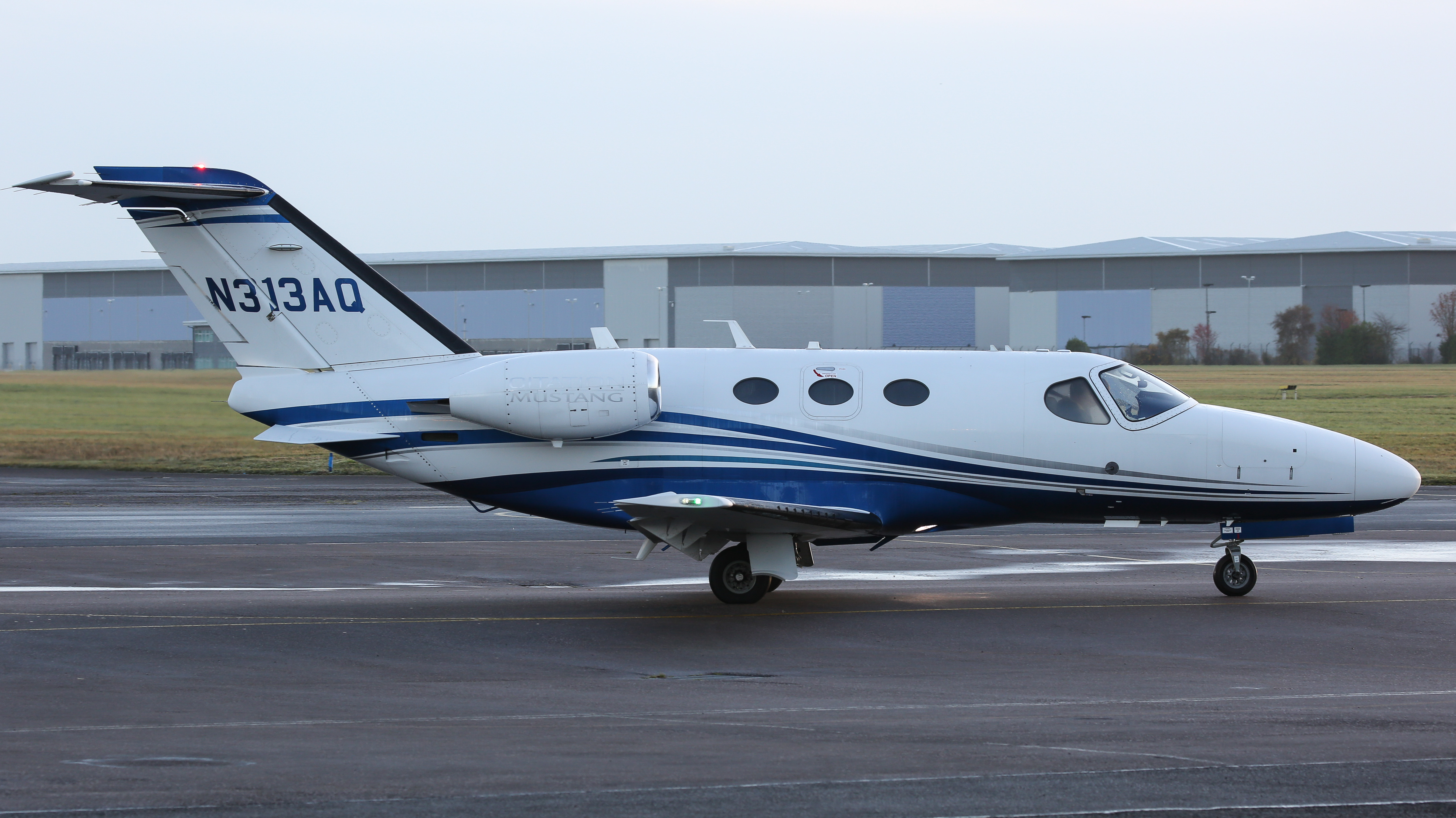 Final production C510 Mustang N313AQ visits Coventry The