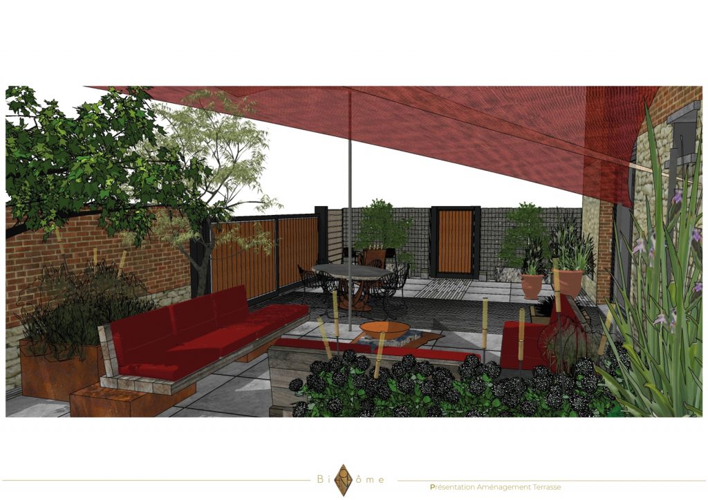Binôme Garden Project Terrace