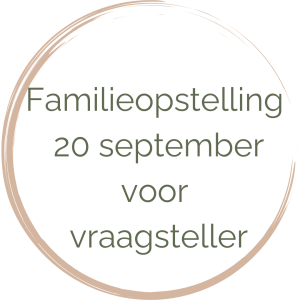 Familieopstelling in september voor innerlijke rust en balans