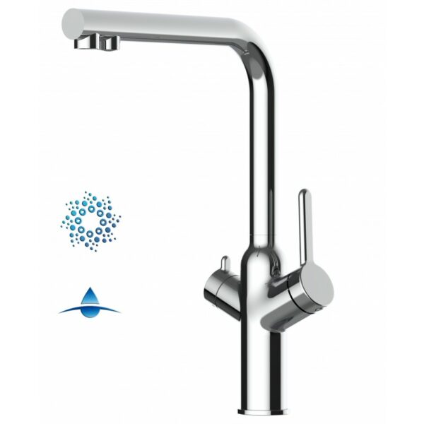 3-weg of 5-weg kraan 100 percent Roestvrij Staal V Polished Chroom