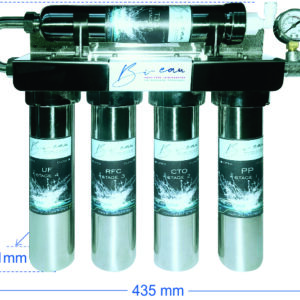 Afmetingen 2D Bi-eau waterzuivering