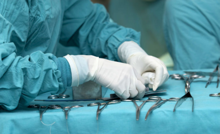 gestión del material quirúrgico