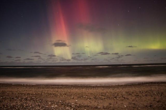 November 25, 2023 around 20:45 Gilleleje Beach