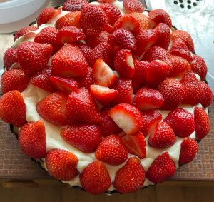 Strawberry cake