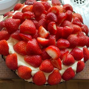 Strawberry cake