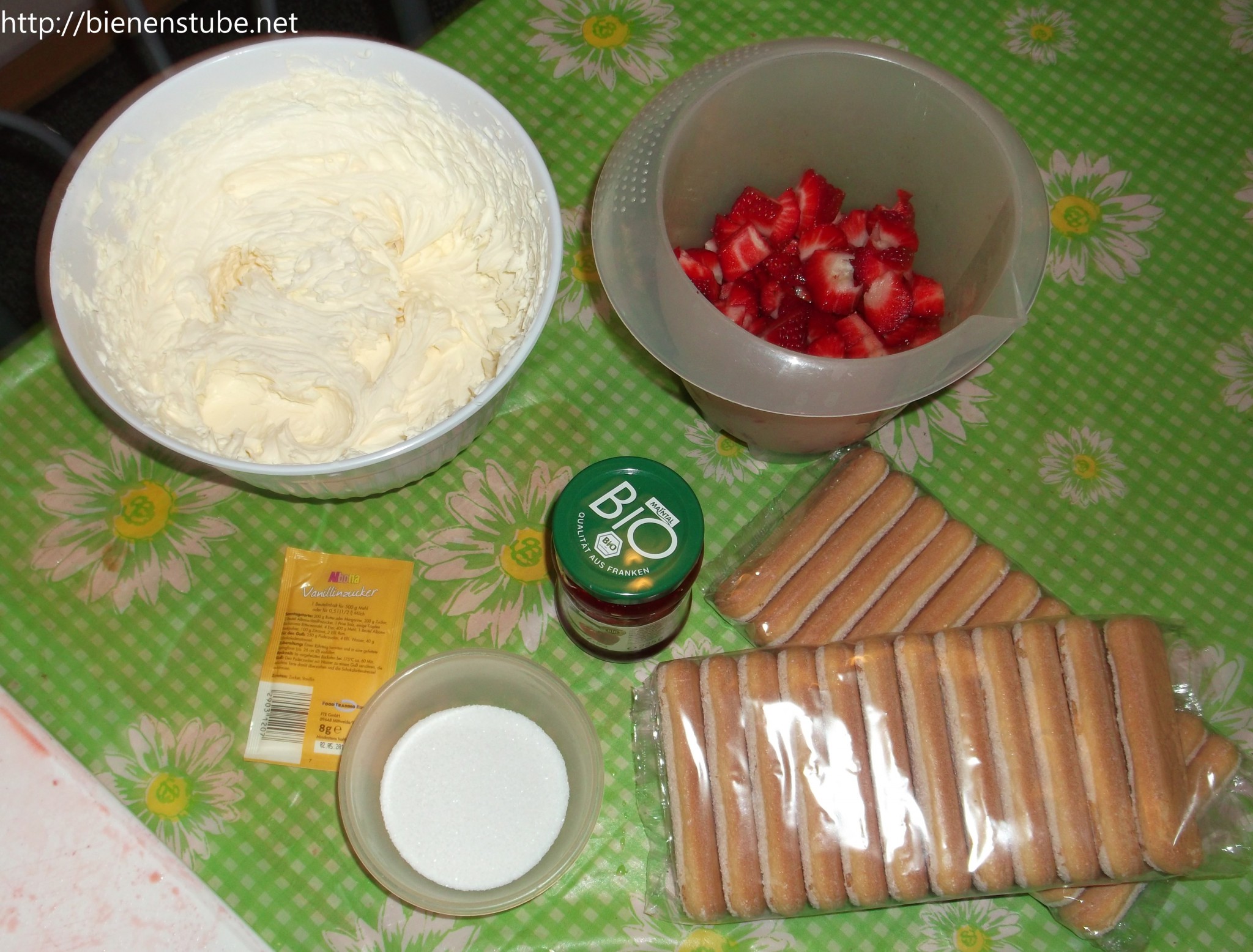 Frucht Tiramisu ohne Alkohol - Bienenstube