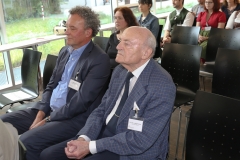 Werner Mayer (li.), Prof. Ludwig Narziß (re.), Brauermeisterschaft in der Berufsschule für Brauwesen in München 2018