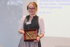 Theresa Seidl, Brauermeisterschaft in der Berufsschule für Braugewerbe in München 2019