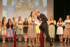 Casting für die Wahl der Bierkönigin im GOP Varieté-Theater in München 2019