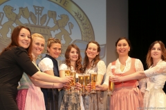 Casting für die Wahl der Bierkönigin im GOP Varieté-Theater in München 2019