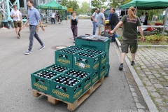 18 Jahre Giesinger Bräu mit Prachtgespann vom Werk 2 in Milbertshofen nach Giesing 2023