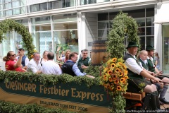 18 Jahre Giesinger Bräu mit Prachtgespann vom Werk 2 in Milbertshofen nach Giesing 2023