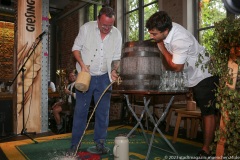 Steffen Marx, 18 Jahre Giesinger Bräu mit Prachtgespann vom Werk 2 in Milbertshofen nach Giesing 2023