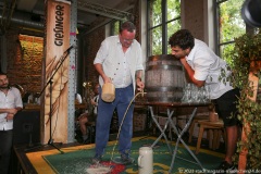 Steffen Marx, 18 Jahre Giesinger Bräu mit Prachtgespann vom Werk 2 in Milbertshofen nach Giesing 2023