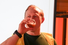 Sebastian Esche, im Holzfaß gereiftes Bier von Giesinger Bräu 2023