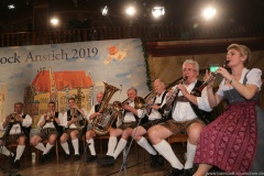 Tanngrindler Musikanten, Maibockanstich im Hofbräuhaus in München 2019