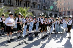 Münchner Brauertag am Odeonsplatz in München am 29.6.2019