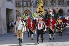 Münchner Brauertag am Odeonsplatz in München am 29.6.2019