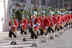 Münchner Brauertag am Odeonsplatz in München am 29.6.2019