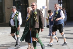 Münchner Brauertag am Odeonsplatz in München am 29.6.2019