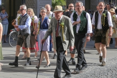 Münchner Brauertag am Odeonsplatz in München am 29.6.2019