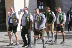 Münchner Brauertag am Odeonsplatz in München am 29.6.2019