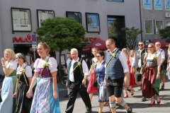 Münchner Brauertag am Odeonsplatz in München am 29.6.2019