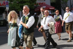 Münchner Brauertag am Odeonsplatz in München am 29.6.2019