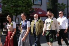 Münchner Brauertag am Odeonsplatz in München am 29.6.2019