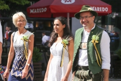 Dr. Lothar Ebertz (re.), Münchner Brauertag am Odeonsplatz in München am 29.6.2019